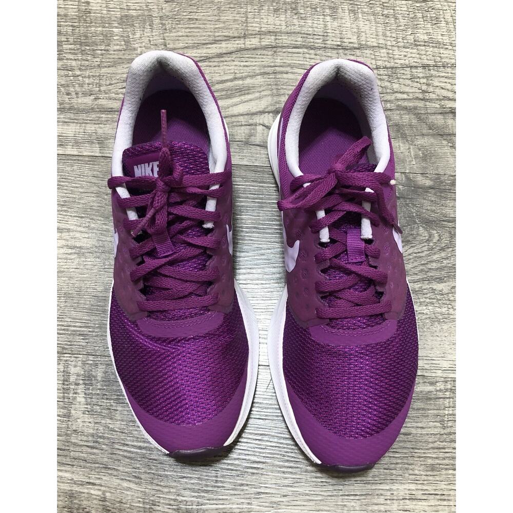 Nike Dowshifter 7 Running Shoes Purple/Dark Pink Women’s 8.5M Youth 7Y